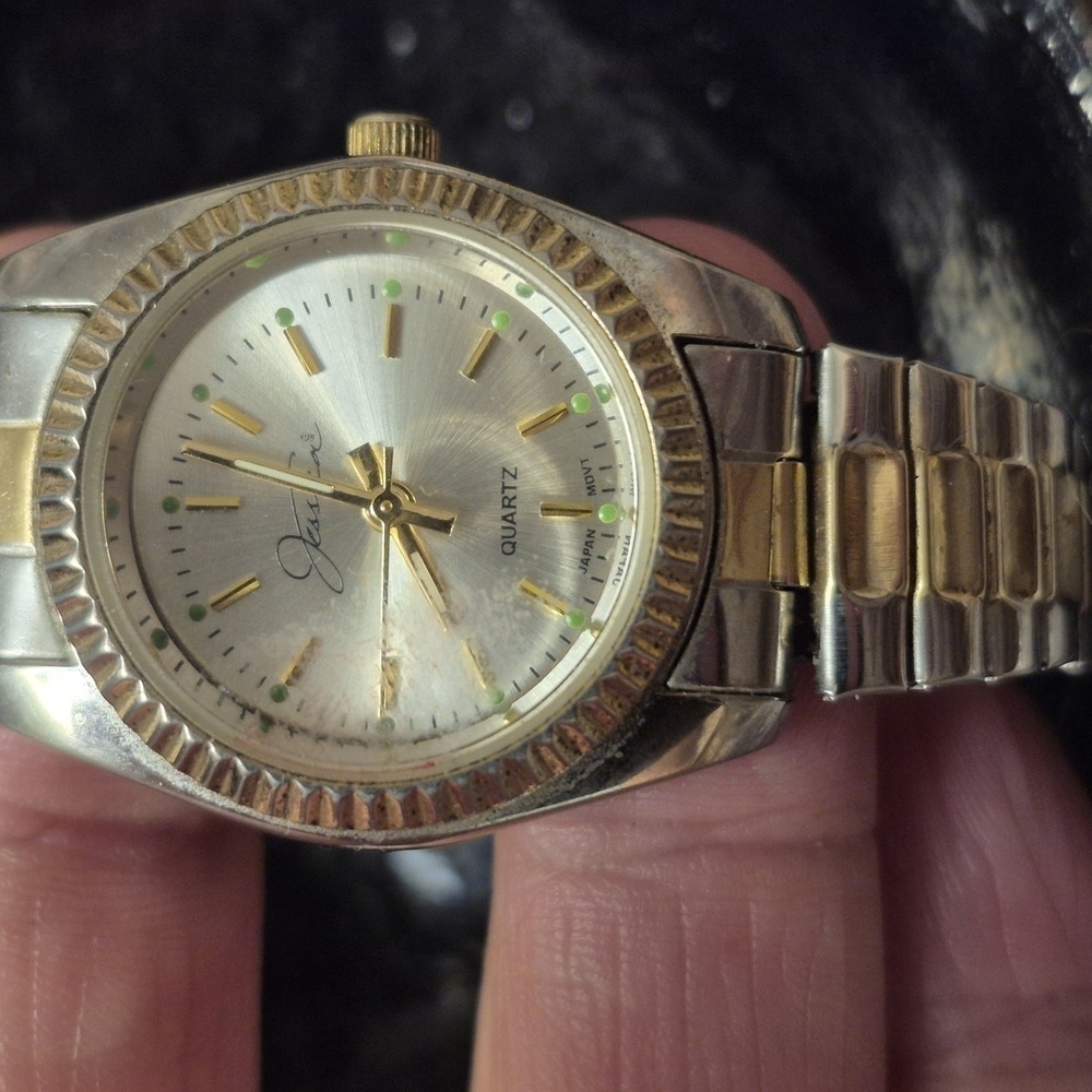 Jessica Silver and Gold Women's Watch - Picture 2 of 6